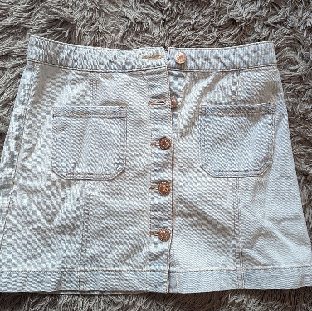Forever 21 Short Jean Skirt